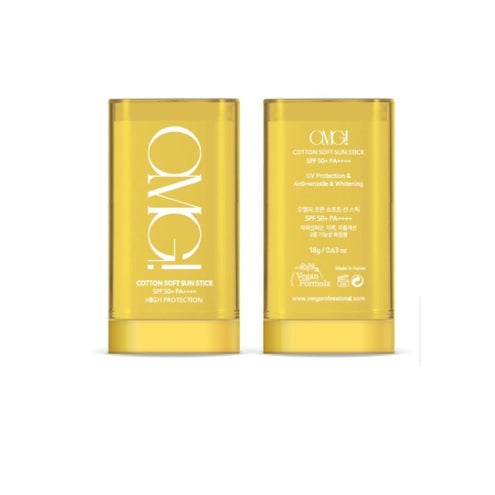 Protector Solar en Barra OMG Seoul Soft Cotton SPF 50+ (18g)