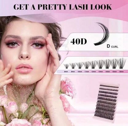 Sanishi kit extensiones de pestañas