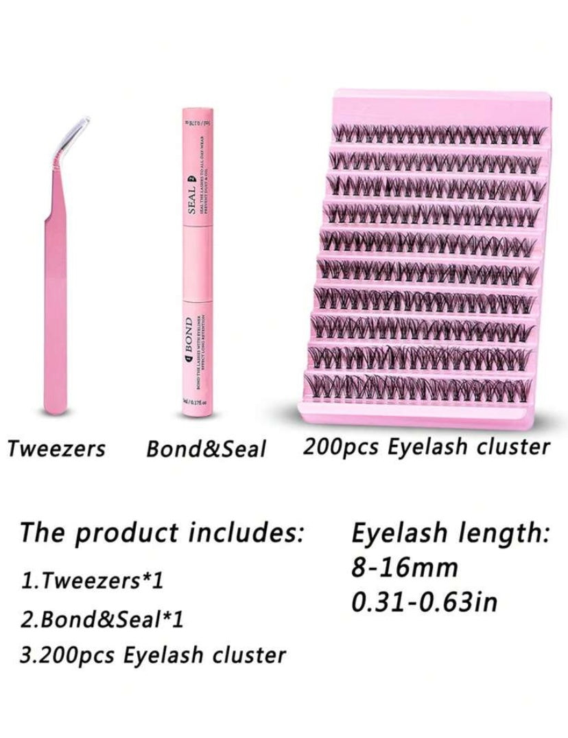 Sanishi kit extensiones de pestañas