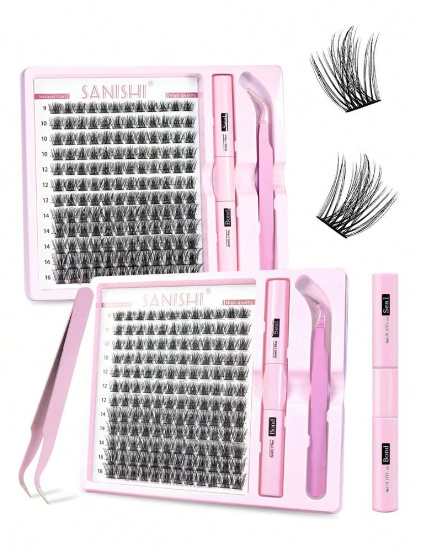 Sanishi kit extensiones de pestañas