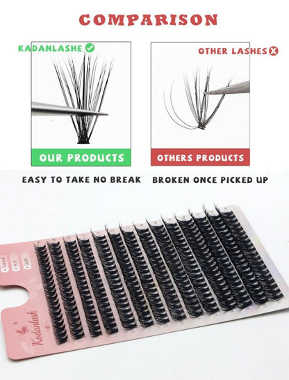 Sanishi kit extensiones de pestañas