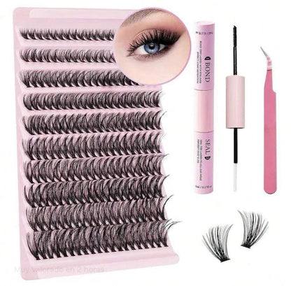 Sanishi kit extensiones de pestañas