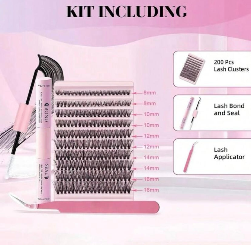 Sanishi kit extensiones de pestañas