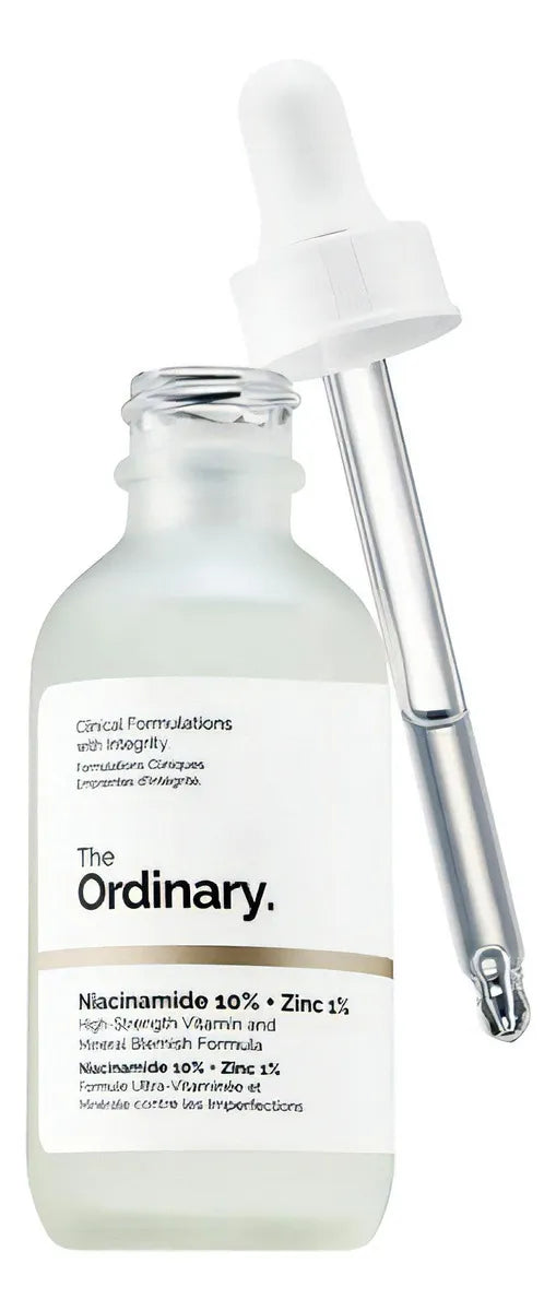 The Ordinary Niacinamide 10% + Zinc 1% | Sérum para Poros y Piel Grasa