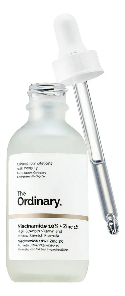 The Ordinary Niacinamide 10% + Zinc 1% | Sérum para Poros y Piel Grasa
