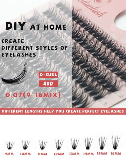 Sanishi kit extensiones de pestañas